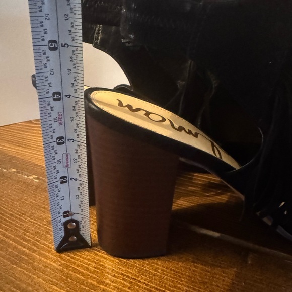 Sam Edelman Elaine Boho Fringe Booties NWOB - Picture 4 of 4